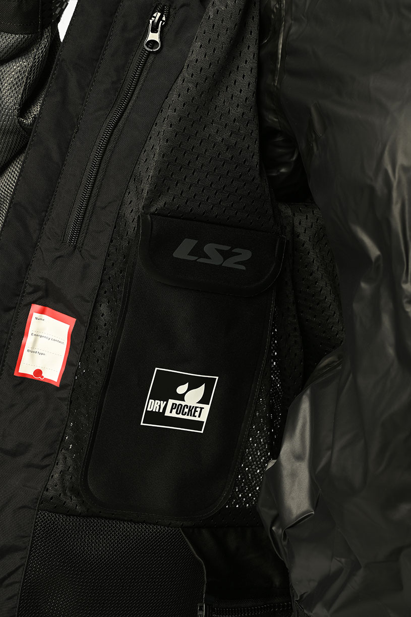 LS2 RIVA MONT SİYAH-GRİ-KIRMIZI